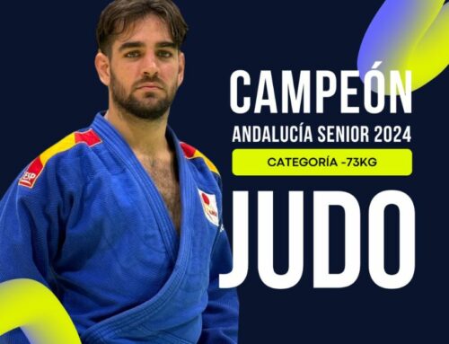 El profesor Sergio Cano, campeón andaluz de judo senior